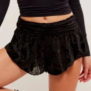 Free People Intimately Snow Angel Micro Pajama Shorts